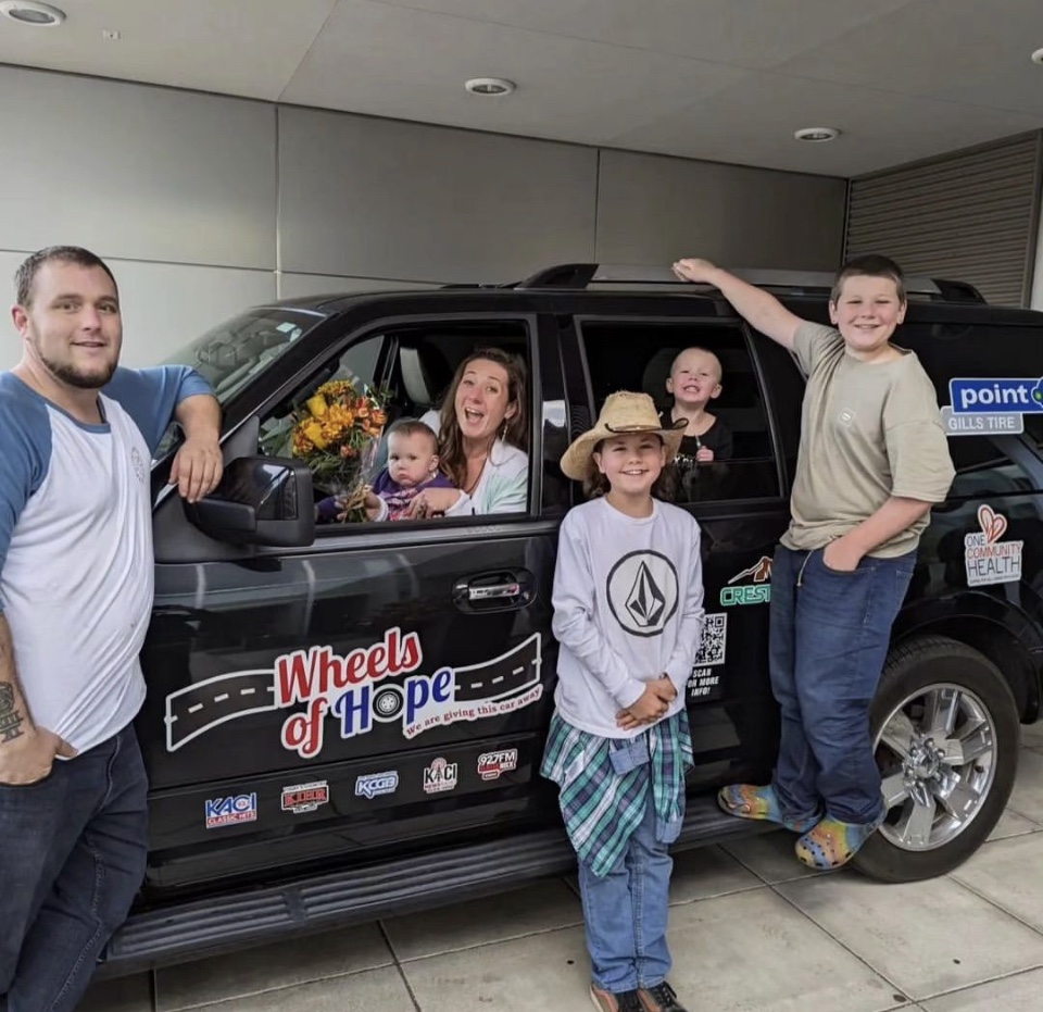 “Hayes family” enjoy your new ride! Awesome!