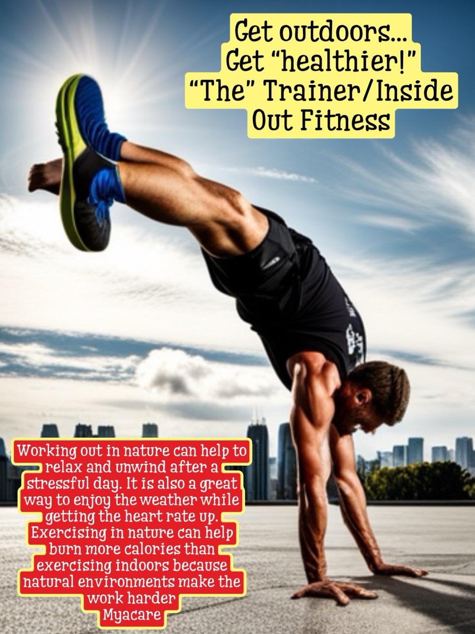 Get “outdoors & be healthier!”