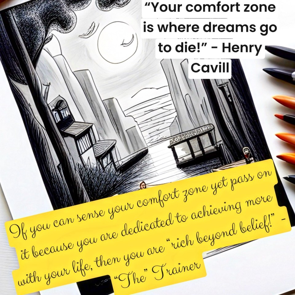 Do you have “control” over the constant nagging of your comfort zone?