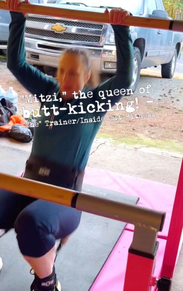 More angles with “Mitzi!” My “Athlete/Month!”