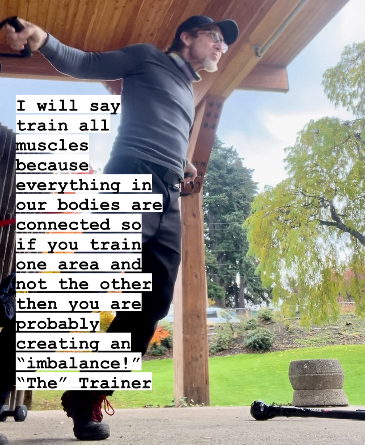 I will say train all muscles because everything in our bodies are connected so if you train one area and not the other then you are probably creating an “imbalance!” “The” Trainer