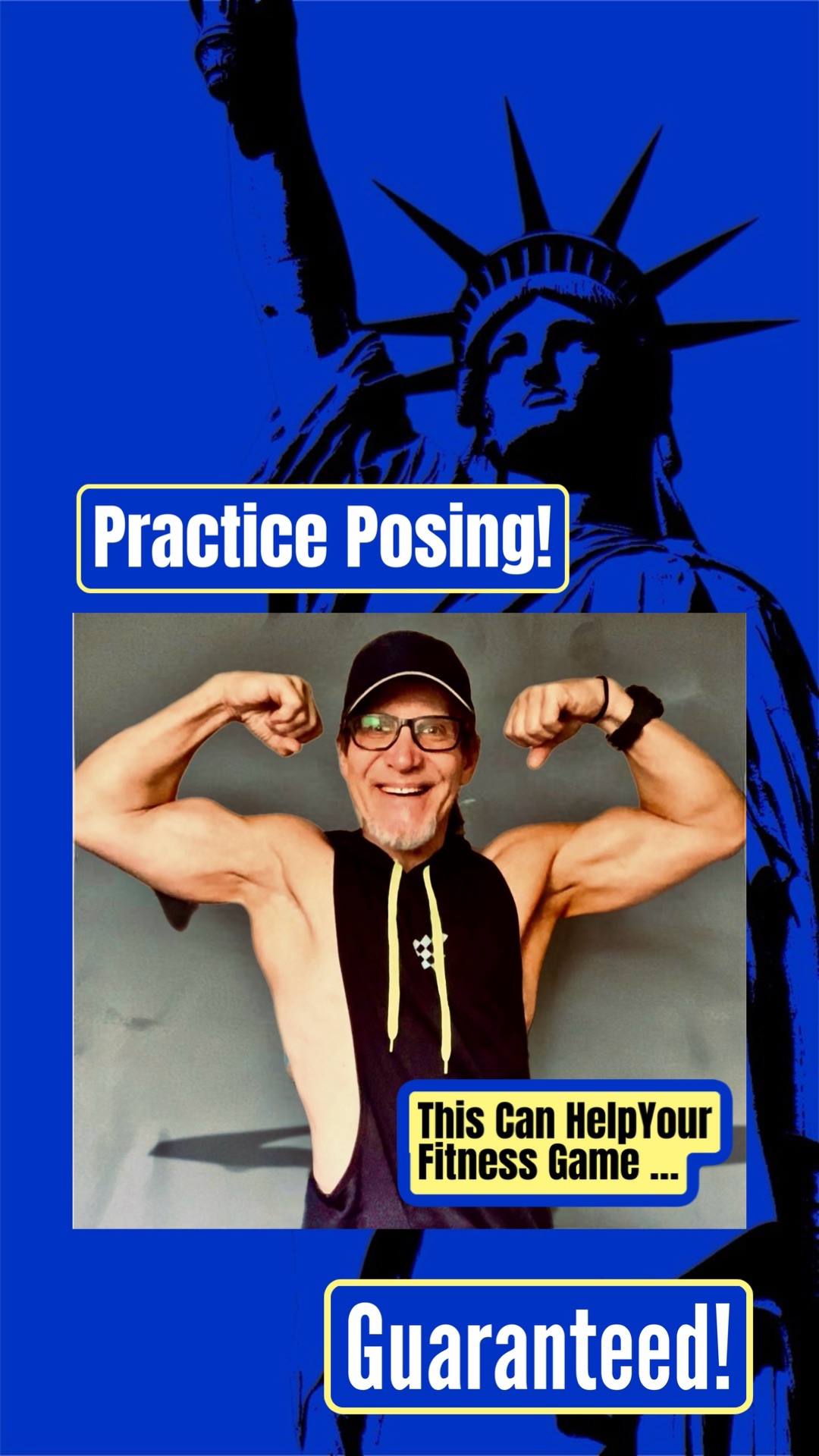 Posing is absolutely a great way to train, especially to “finish off your physique!”