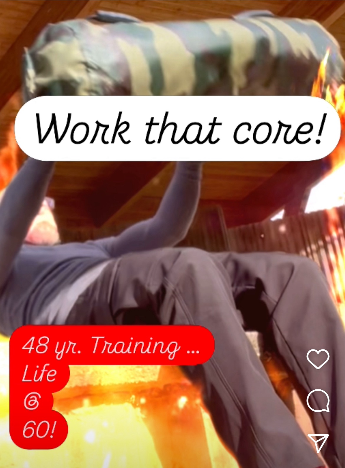 Work that core! “The” Trainer/Inside Out Fitness