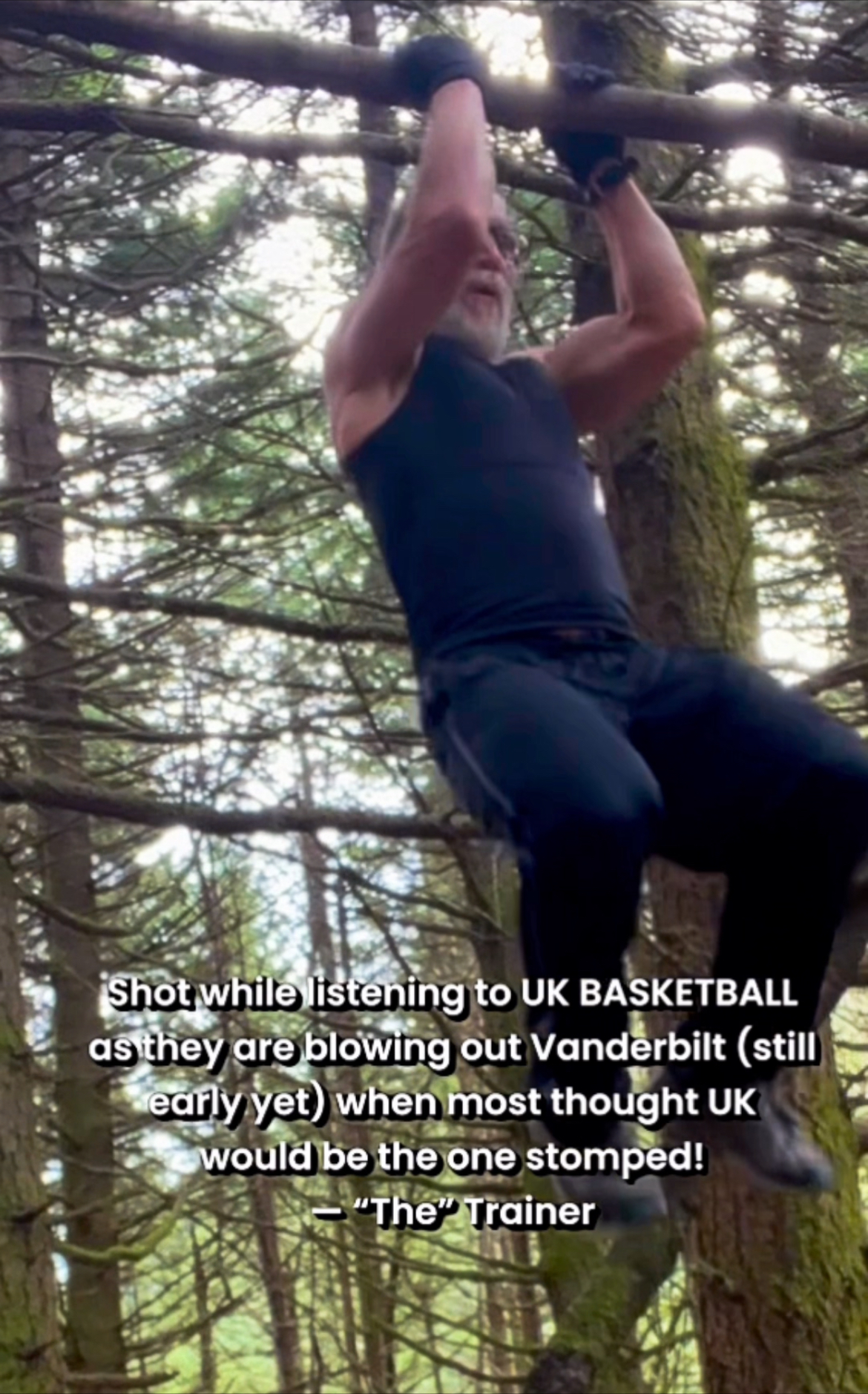 Kentucky still beating Vanderbilt by 21 points! KEEP THE PASSION! — “The” Trainer Outdoor Training Specialist /Consultant- @62!/15 yr. experience as RN in CCU