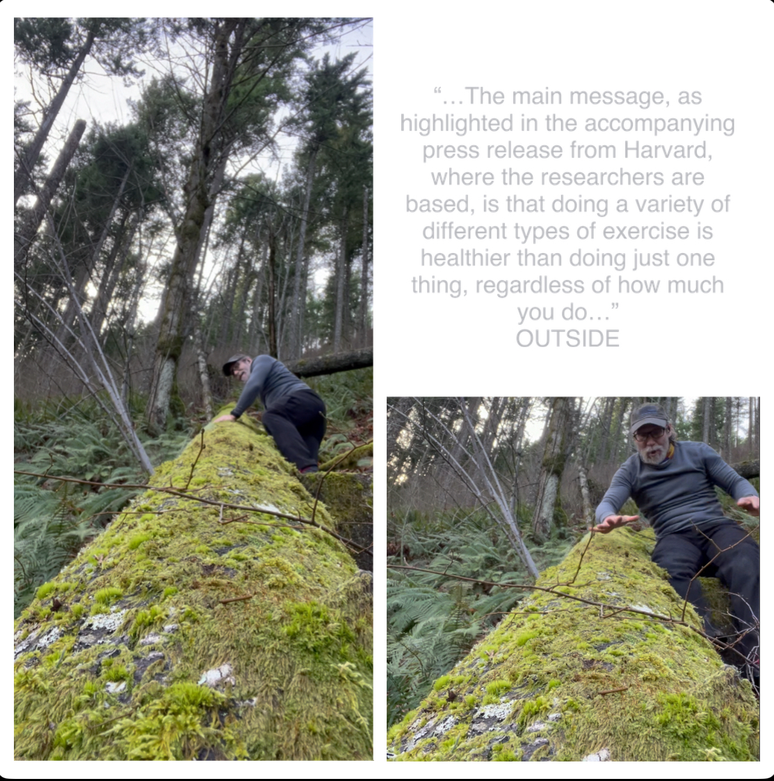 …The main message, as highlighted in the accompanying press release from Harvard, where the researchers are based, is that doing a variety of different types of exercise is healthier than doing just one thing, regardless of how much you do… — OUTSIDE