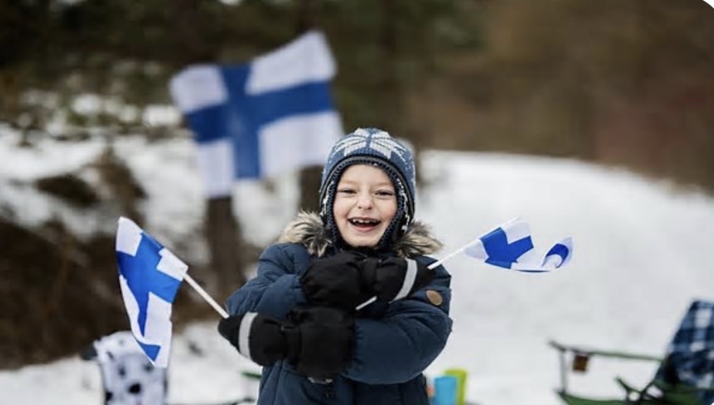 Finland was named the world’s happiest country for the ninth consecutive year! I think “happiness” is a very big thing, especially if you don’t have it! — “The” Trainer