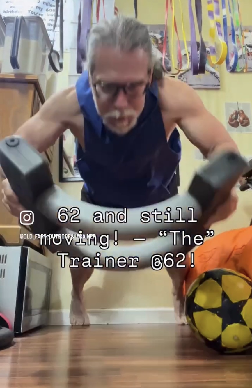 62 and still moving! — “The” Trainer @62! #plyometrics