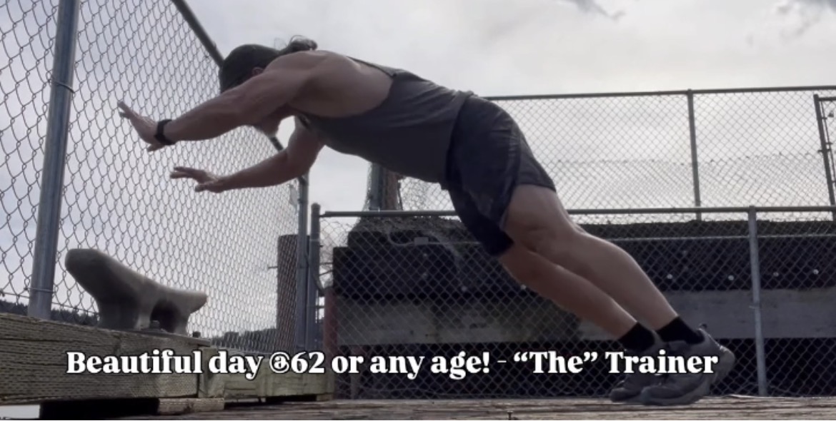 If you’re 62 like me or any age, today is so beautiful that you’ll feel like a kid again! — “The” Trainer Outdoor Training Specialist /Consultant- @62!/15 yr. experience as RN in CCU #outdoorstrainingspecialist #functionaltraining #functionaltrainer #outsidetraining #functionaltrainingoutside #outdoors #outside #outsideisfree #functionaltrainingoutdoor #outside_project #outdoor