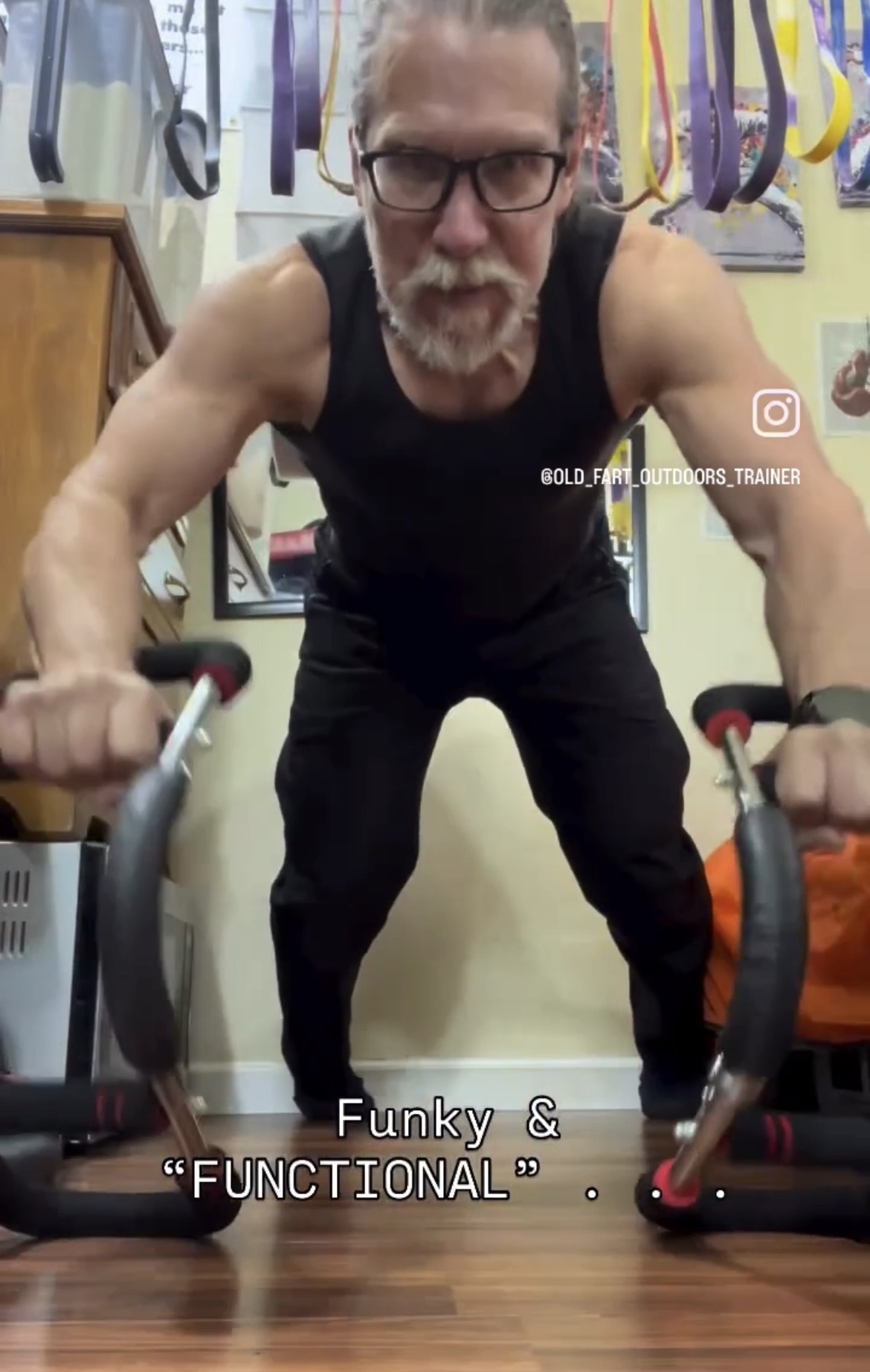 Very funky and functional! — “The” Trainer @62!