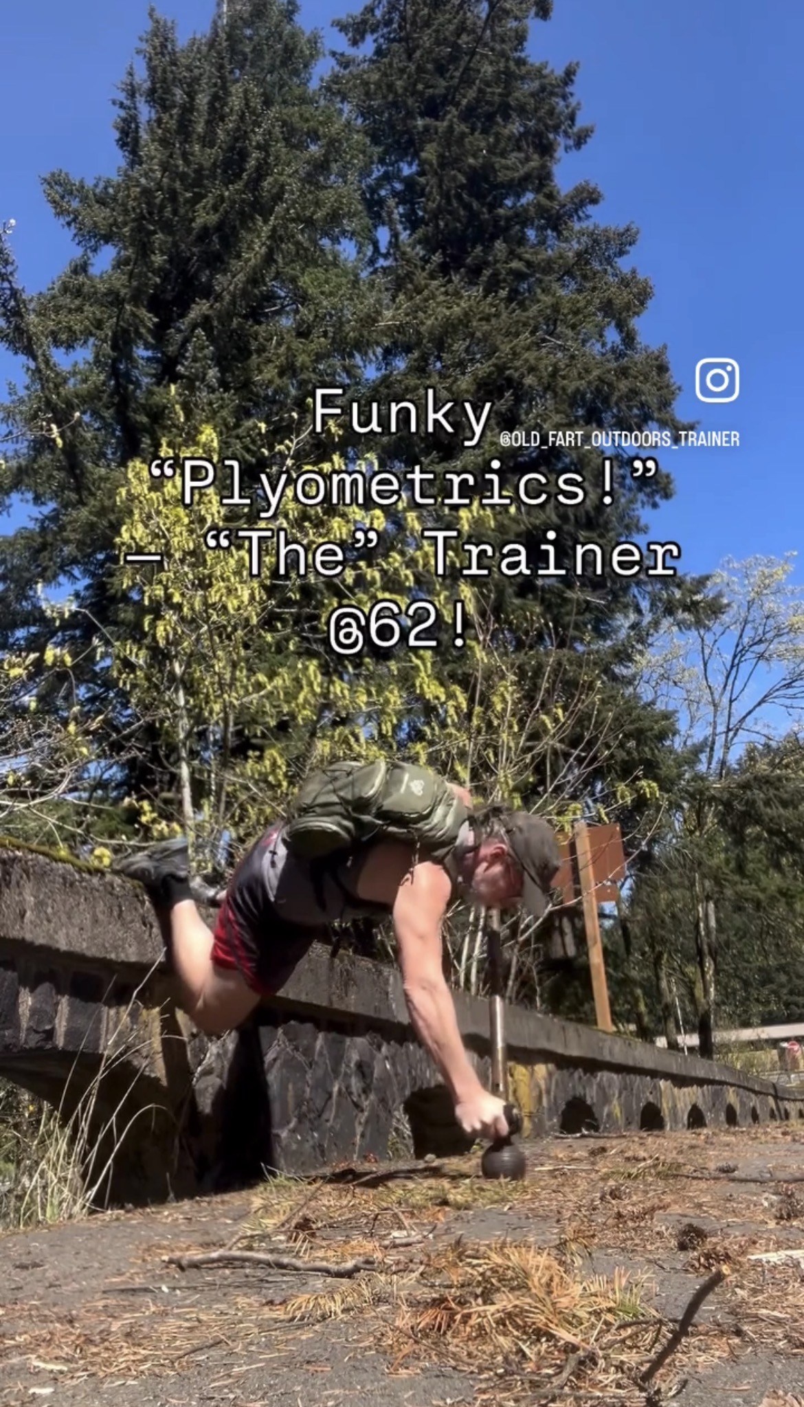 Funky plyometrics! — “The” Trainer @62! #functionaltraining