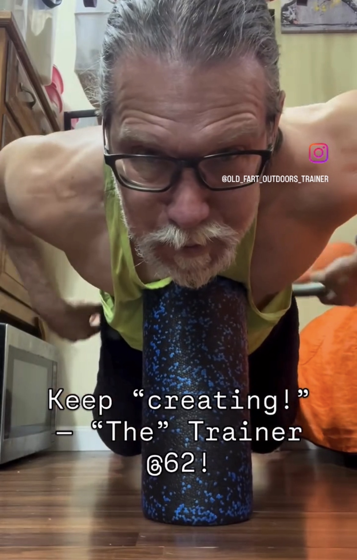 Keep creating! #functionaltraining — “The” Trainer @62!