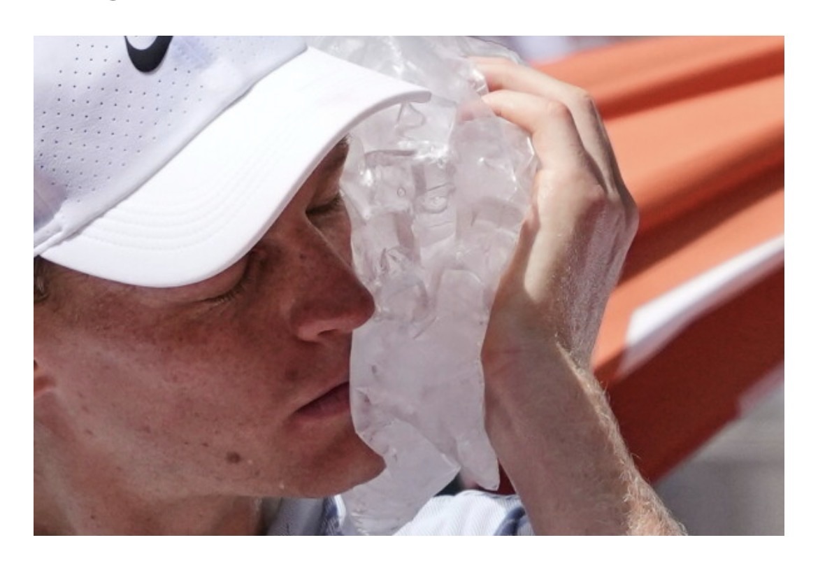 French Open stunner: No. 1 Jannik Sinner struggles with dizziness during heat wave in 2nd-round loss