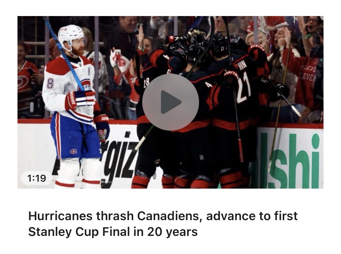 Early look at 2026 Stanley Cup Final: Golden Knights-Hurricanes