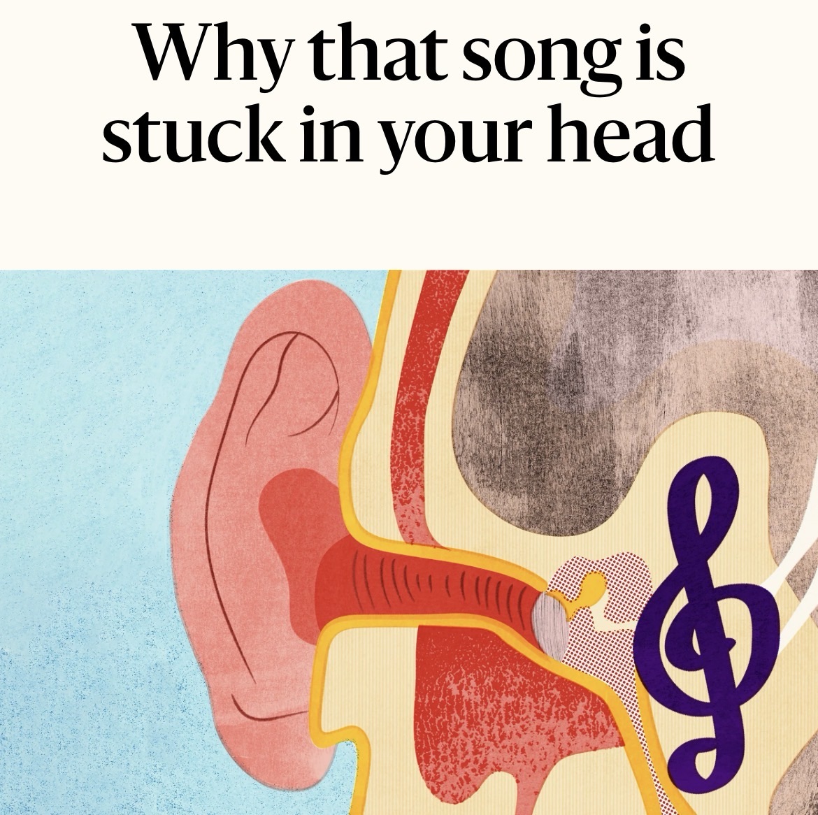 Why that song is stuck in your head